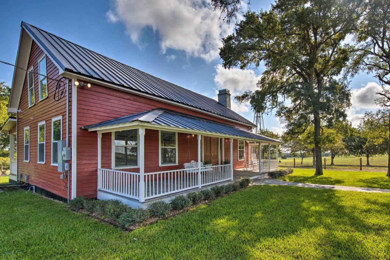Peaceful Schulenburg Farmhouse With Fire Pit And Grill Luaran gambar